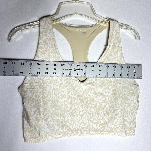 NWT Offline by aerie Cream Athletic Sports Bra‎ Ladies Size XL - Picture 12 of 12